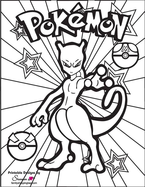 pokemon coloring pages free printable|52 Pokemon Coloring Pages (Free PDF Printables)